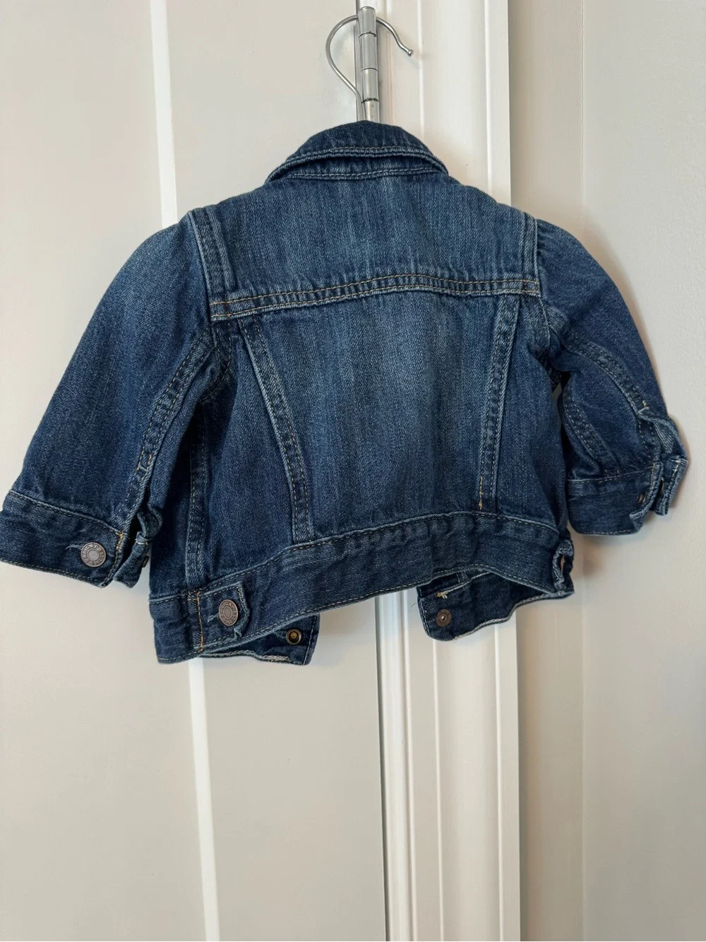 Baby Dark Blue Denim Jacket - GAP